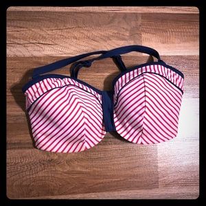 Striped panache Swim Top for Bigger Busts 32FF
